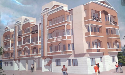 Residential Apartments at Puraswalakam chennai for JK constructions.